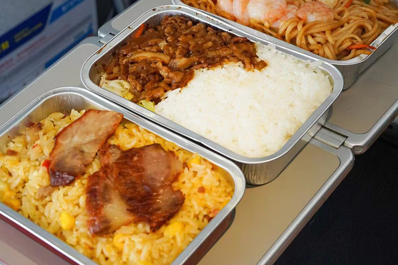 Aluminum Foil Containers for Airline Meal