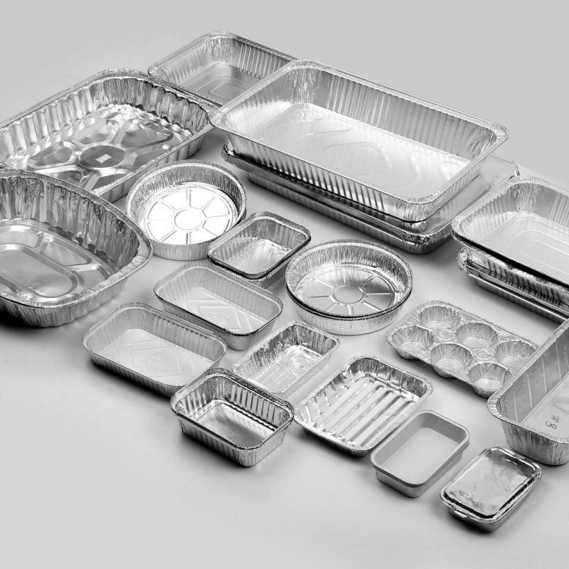 Sealable Smoothwall Aluminum Foil Containers