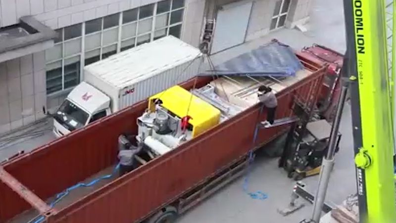 Aluminum Foil Container Equipment Shipping
