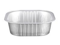 Square Smoothwall Aluminum Foil Container