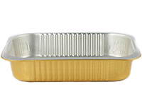 Rectangular Smoothwall Aluminum Foil Container