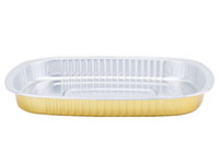 Oval Smoothwall Aluminum Foil Container