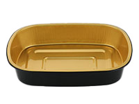 Oval Smoothwall Aluminum Foil Container