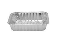 Rectangular Wrinklewall Aluminum Foil Container, G rim