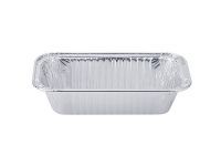 Rectangular Wrinklewall Aluminum Foil Container, G rim