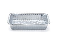 Rectangular Wrinklewall Aluminum Foil Container, G rim