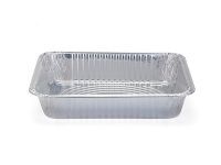 Rectangular Wrinklewall Aluminum Foil Container, G rim