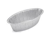 Oval Wrinklewall Aluminum Foil Container